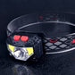 2Pcs Rechargeable LED Headlamp with Motion Sensor