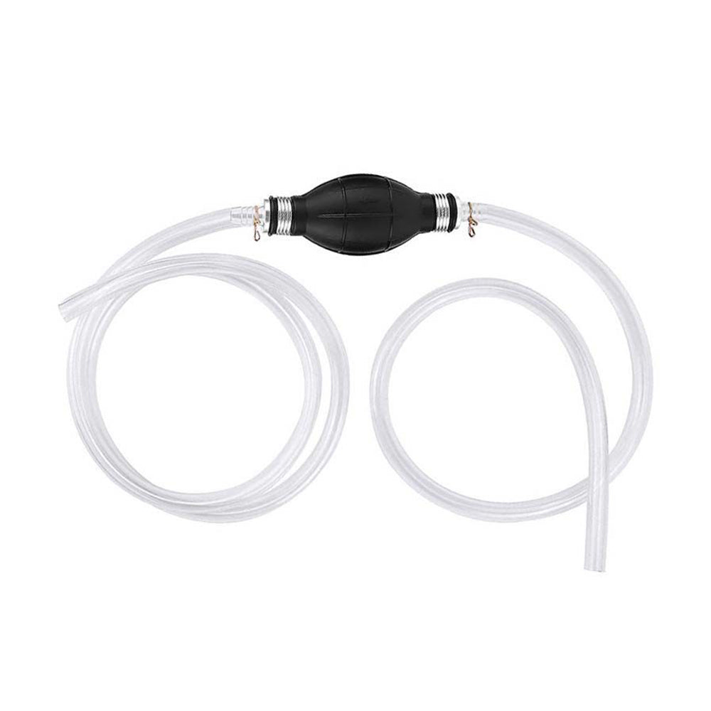 Manual Water Oil Liquid Syphon Petrol Fuel Transfer Pump with Hand Siphon Pipe Hose