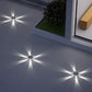 4Pcs Solar Ground Lights Bright In-Ground Outdoor Landscape Lighting Pathway Lawn Patio Yard Deck