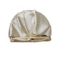 Simulated Silk Pillowcase Set With Sleeping Bonnet Hair Scrunchy