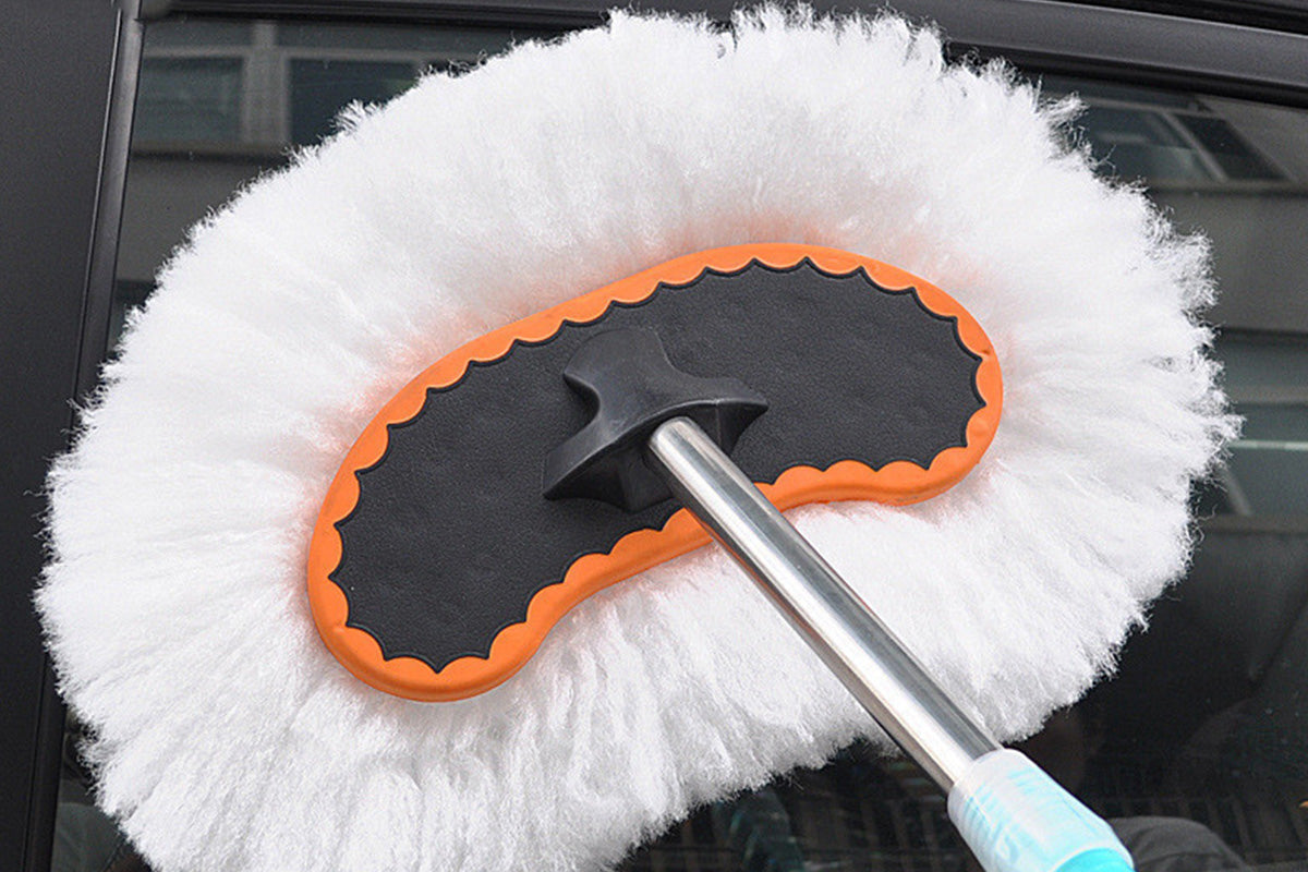 Milk Silk Car Wash Mop with Telescoping Handle