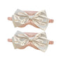 2Pcs Silk Bow Tie Relieve Fatigue Travel Eye Mask