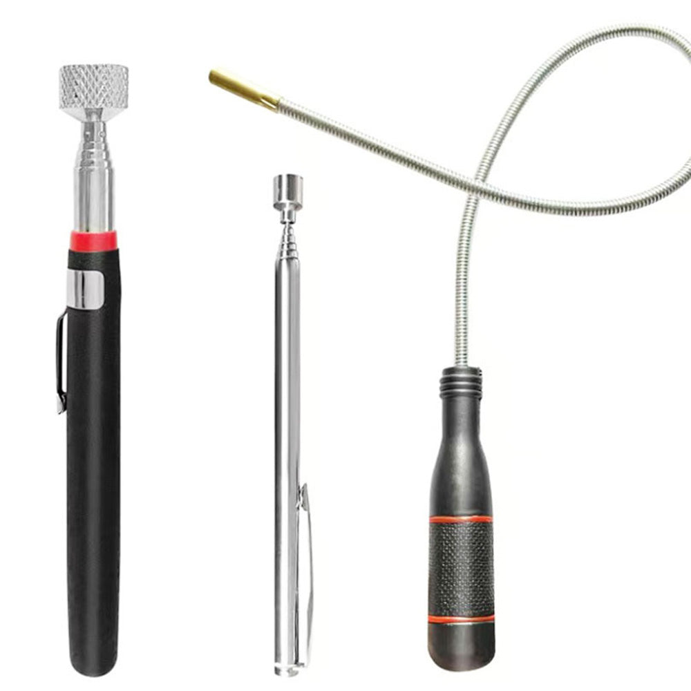 3 Pack Telescoping attraction piece Pick-up Tool Set with Flexible Extension