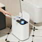5L Wheeled Bathroom Bin with Toilet Brush and 36 Heads