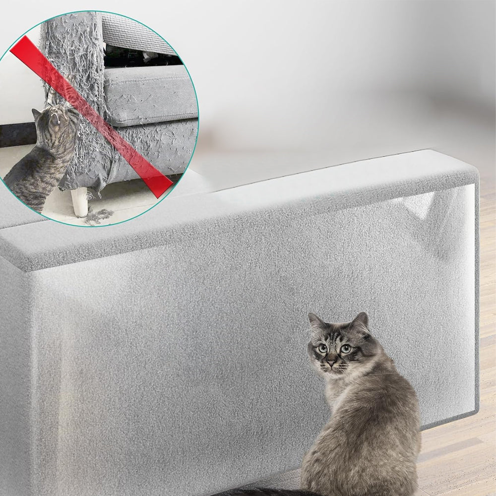 300x30.5cm Single-Sided Sticky Couch Protector for Cats