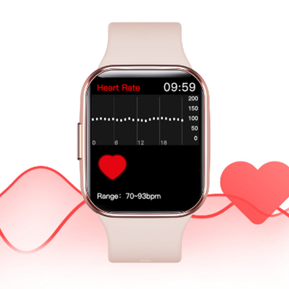 Bluetooth Smart Watch Health Fitness Tracker Blood Pressure Heart Rate Sport Watch