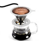 2Pcs Reusable Coffee Tea Filter Mesh Stainless Steel Funnel with Base