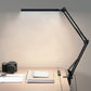 LED Clip On Desk Lamp With Adjustable Arm Reading Light For Home Office