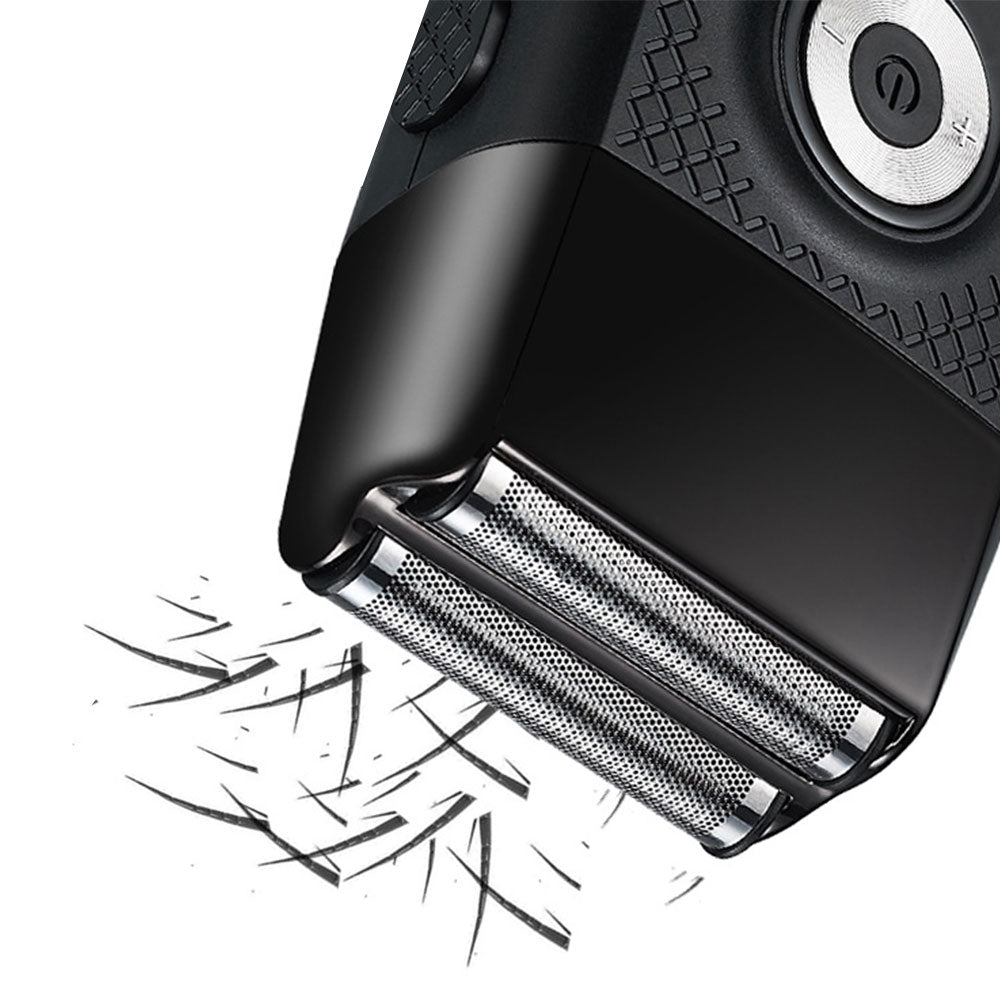 Rechargeable Electric Razor Double Floating Blade With LED Display