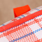 5Pcs Stripe Bag Packing Storage Strip Zip Shopping Travel Check House Moving Bag