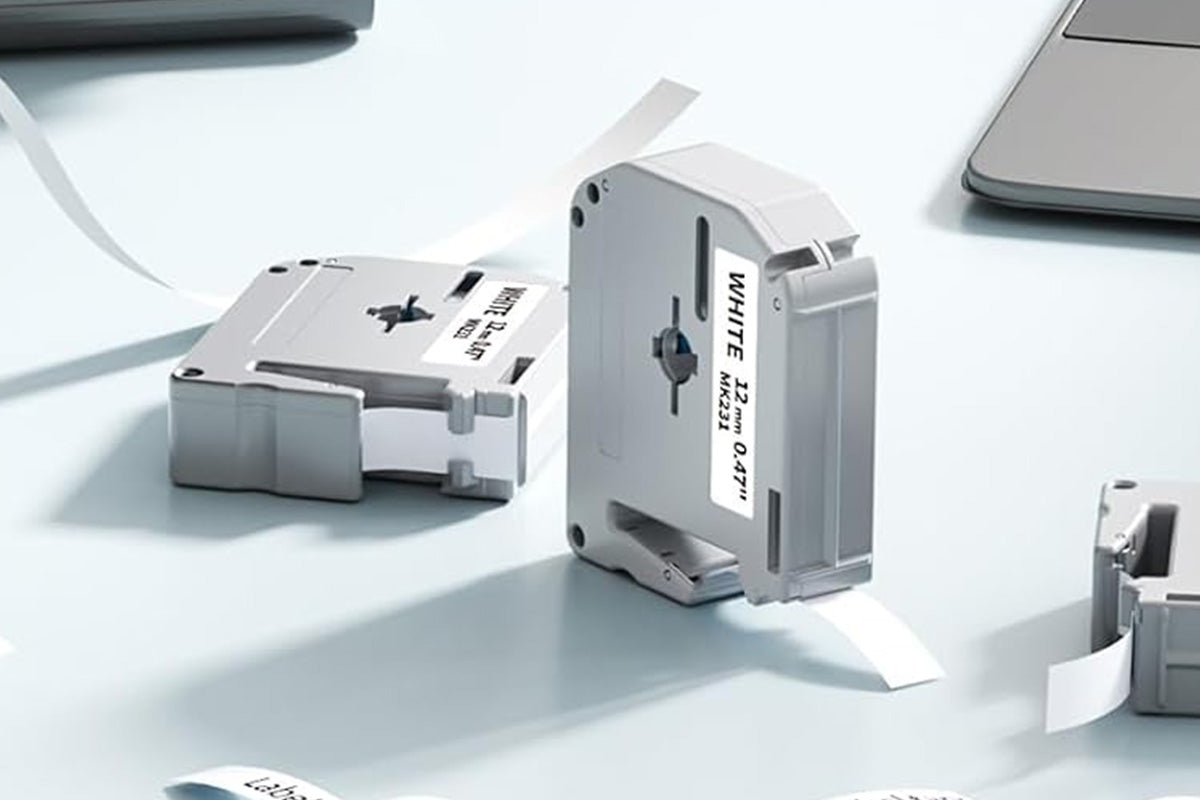 12mm Label Tape Replace for Brother Label Makers MK231