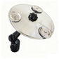 Mini Car Cymbal Air Vent Ornament Fun Drum Symbol for Dashboard Stress Relief Car Decor