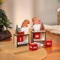 Portable Calendar Ornament Decorative Santa Design Christmas Calendar Ornament