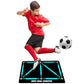 2Pcs Anti-Slip Football Footstep Training Mat