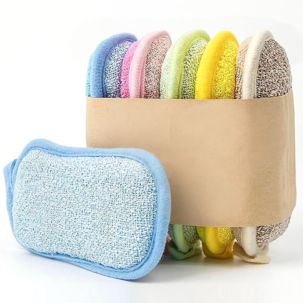 5Pcs Dish Sponge Kitchen Double Sided Sponges Scrub to Remove Stubborn Stains