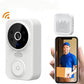2Pcs Wireless Smart Video Doorbell Infrared Night 2 Way Voice Doorbell