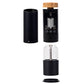 2PCS Electric Pepper Grinder LED Light Adjustable Coarseness
