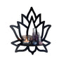 Wooden Wall Corner Shelf-Lotus