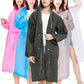 EVA Reusable Unisex Waterproof Hooded Raincoat