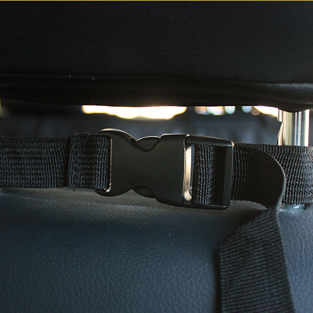 132x158cm Water-Resistant Hard Bottom Back Vehicle Seat Extending Cover for Dogs