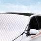 Universal Car Windshield Snow Cover - Heavy Duty Winter Frost Protector for Most Vehicles