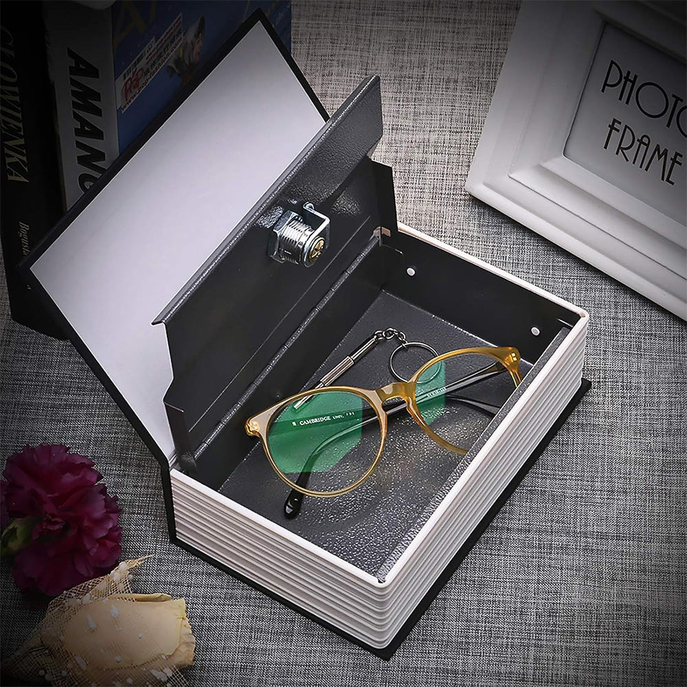 Dictionary Book Secret Hidden Security Security Key Lock Cash Money Jewellery Locker