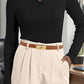 Skinny Belts for Women Dresses PU Leather Adjustable Waist Belt for Pants Jeans