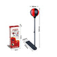 Junior Boxing Set Punching Bag with Adjustable Stand and Gloves