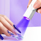 Handheld UV Nail Lamp Portable Gel Nail Dryer for Home Salon Use