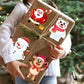 16Pcs Christmas Stickers DIY Stocking Stuffers Crafts Christmas Decorations