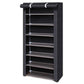 8-Layer Portable Shoe Storage Rack Cabinet