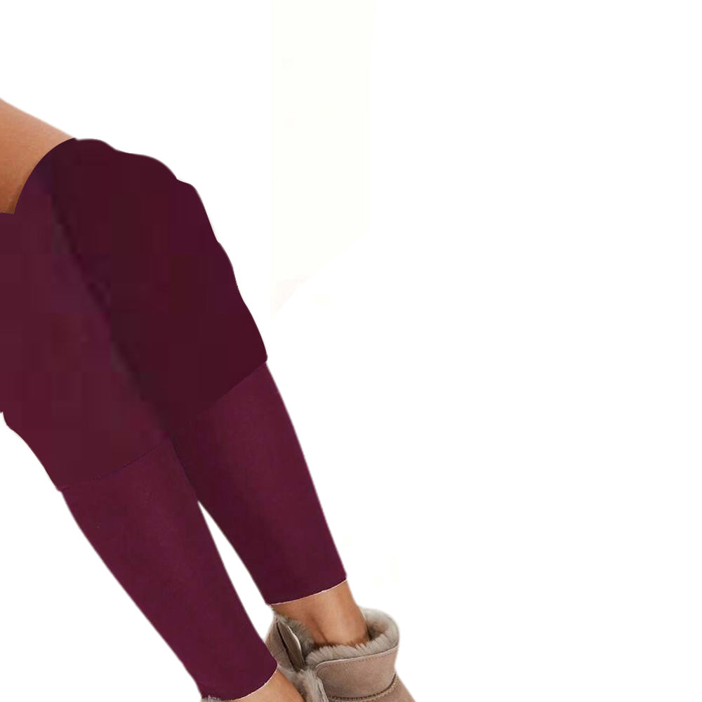 Fleece Lined Women High Waisted Winter Yoga Leggings Pants