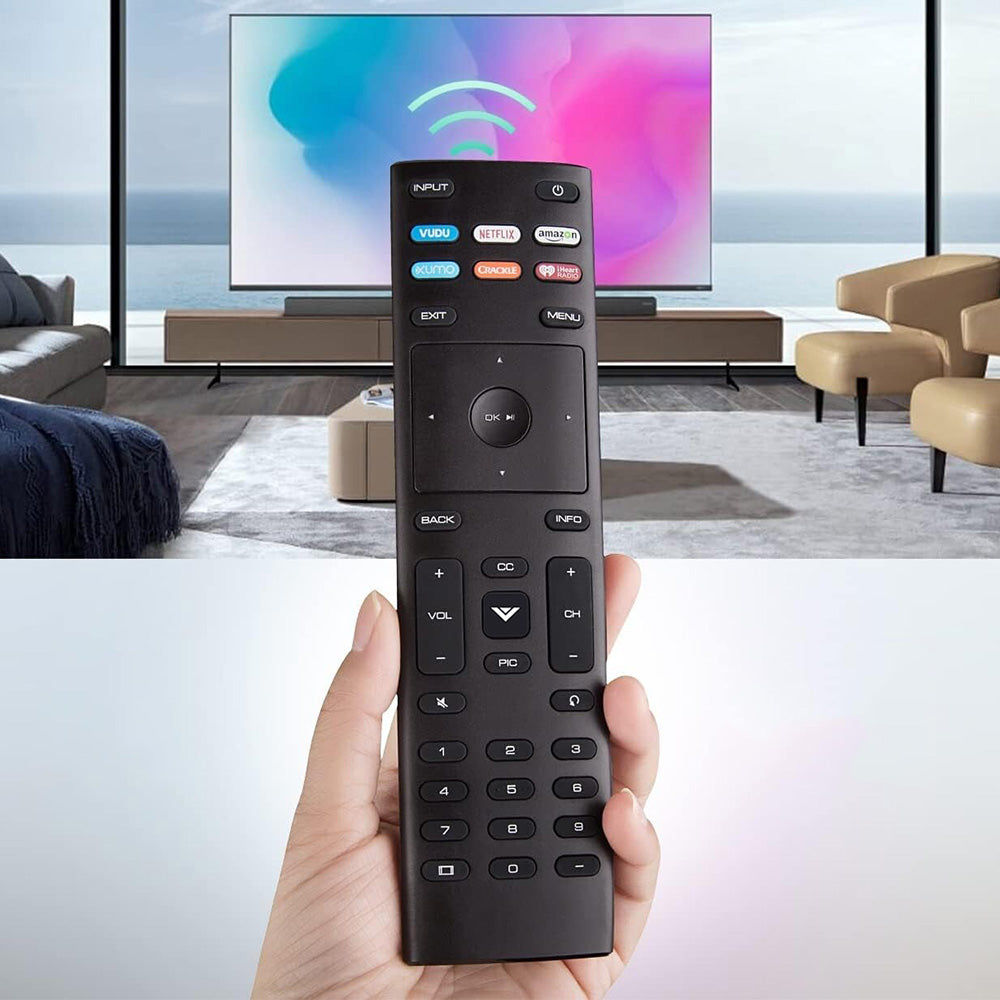 Replacement Remote Control for Vizio TV XRT 136 Compatible with D M P E Series