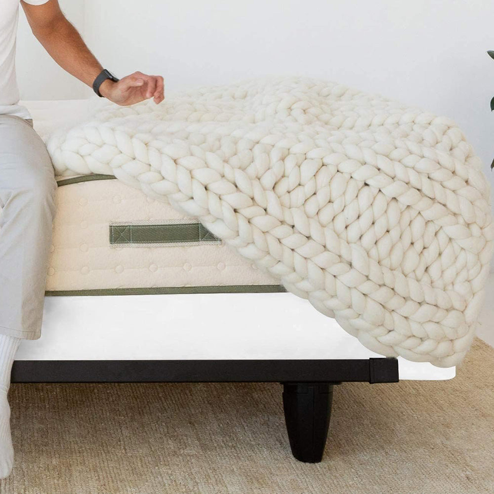 2XElastic Box Spring Mattress Foundation Cover