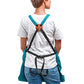 Gardening Tool Adjustable Strap Canvas Apron with Harvest Storage Pockets