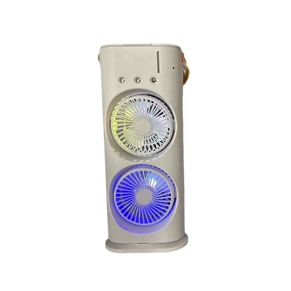 Double-ended Spray Fan Humidifier Personal Air Conditioner and Cooling Fan