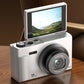 5K Digital Camera 18X Zoom Flip Screen Point and Shoot Camera with 64GB Memory Card