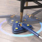 360 Degree Rotatable Triangle Cleaning Mop with 3 Cleaning Pads
