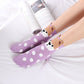 5 Pairs of Cotton Dog Patterns Socks