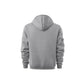 Fleece Hooded Sweatshirt Casual Hoodie for Men-Light Grey