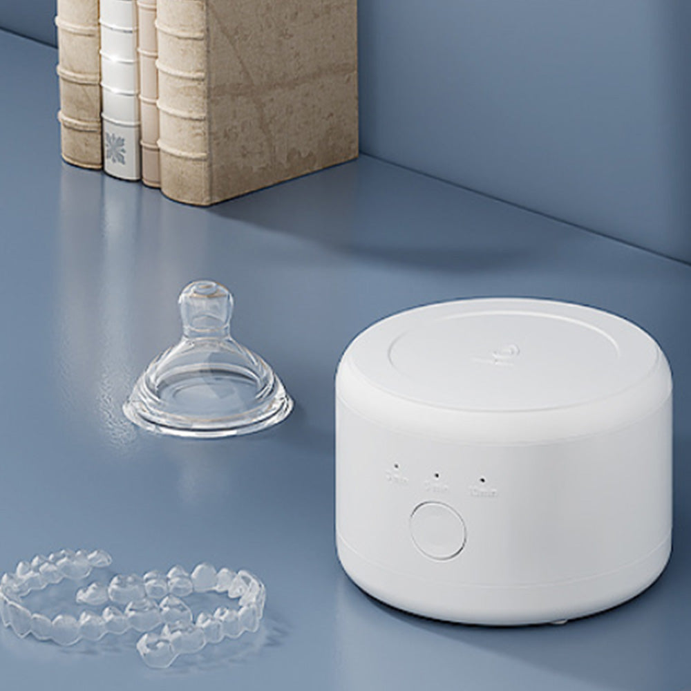Ultrasonic Retainer Cleaner Machine Cleaning Pod Rechargeable