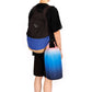 Outdoor Puffy Gradient-Color Camping Blanket Backpacking Quilt