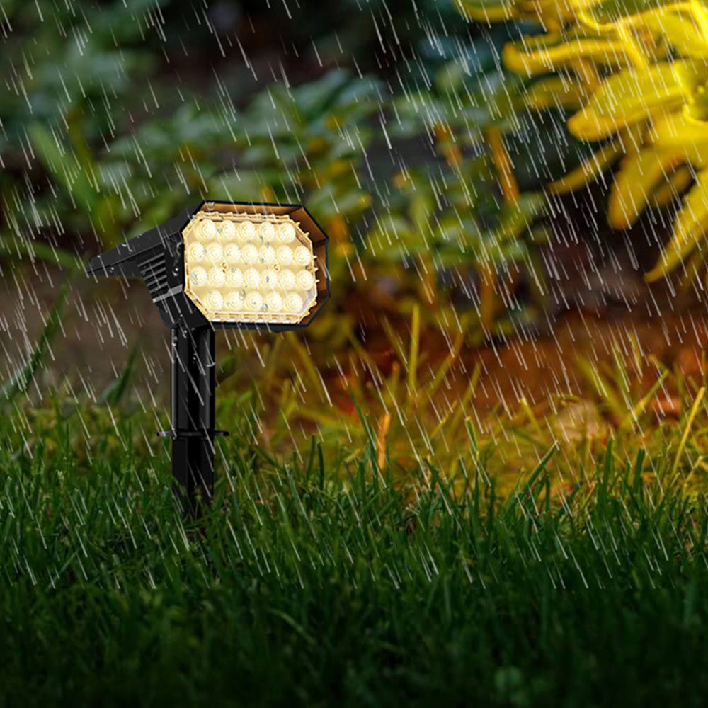 Solar Spot Lights Outdoor Waterproof Solar Lights for Yard Garden Landscape