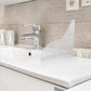 2Pcs Bathtub Splash Guards with Adhesive