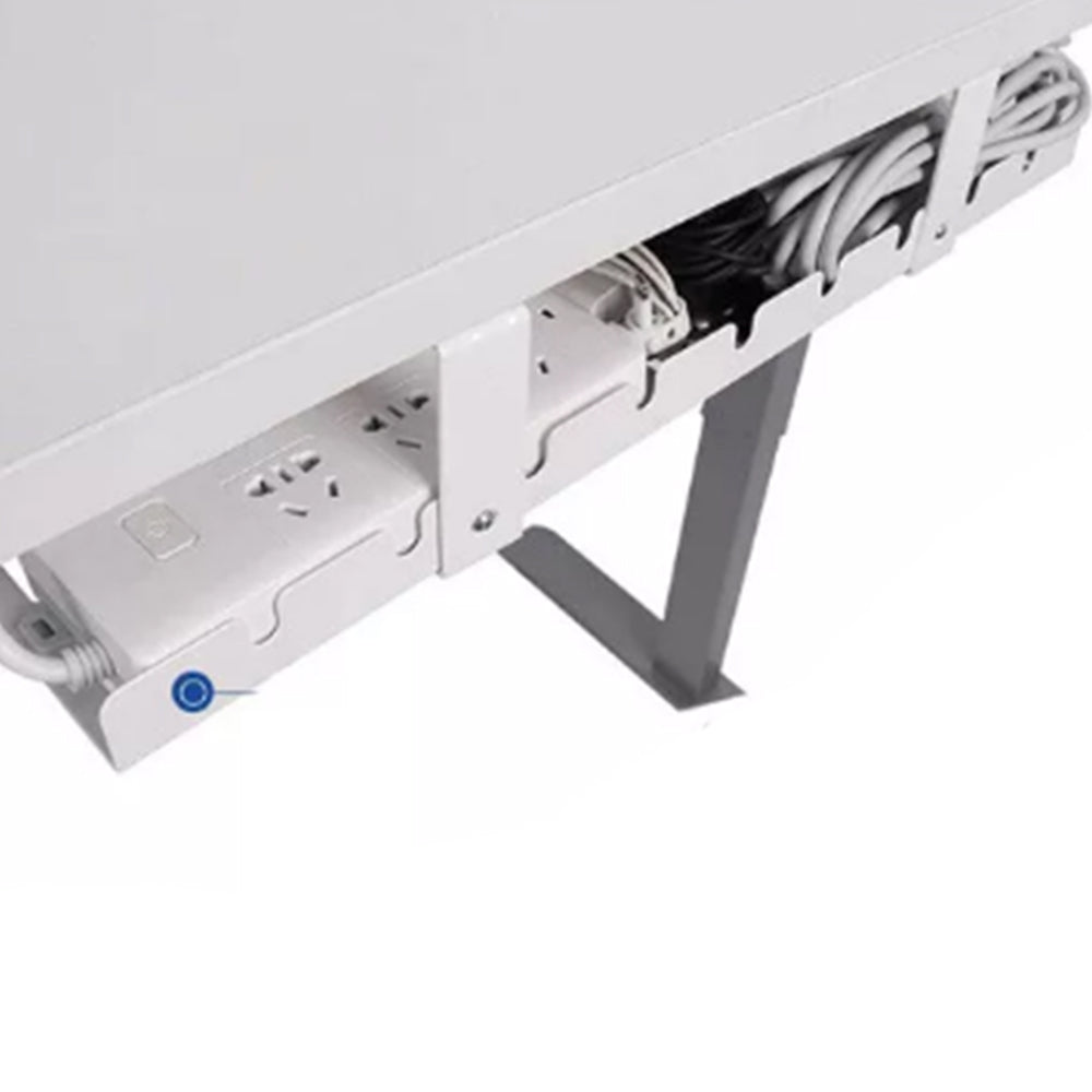 2Pcs Under Desk Cable Management Tray