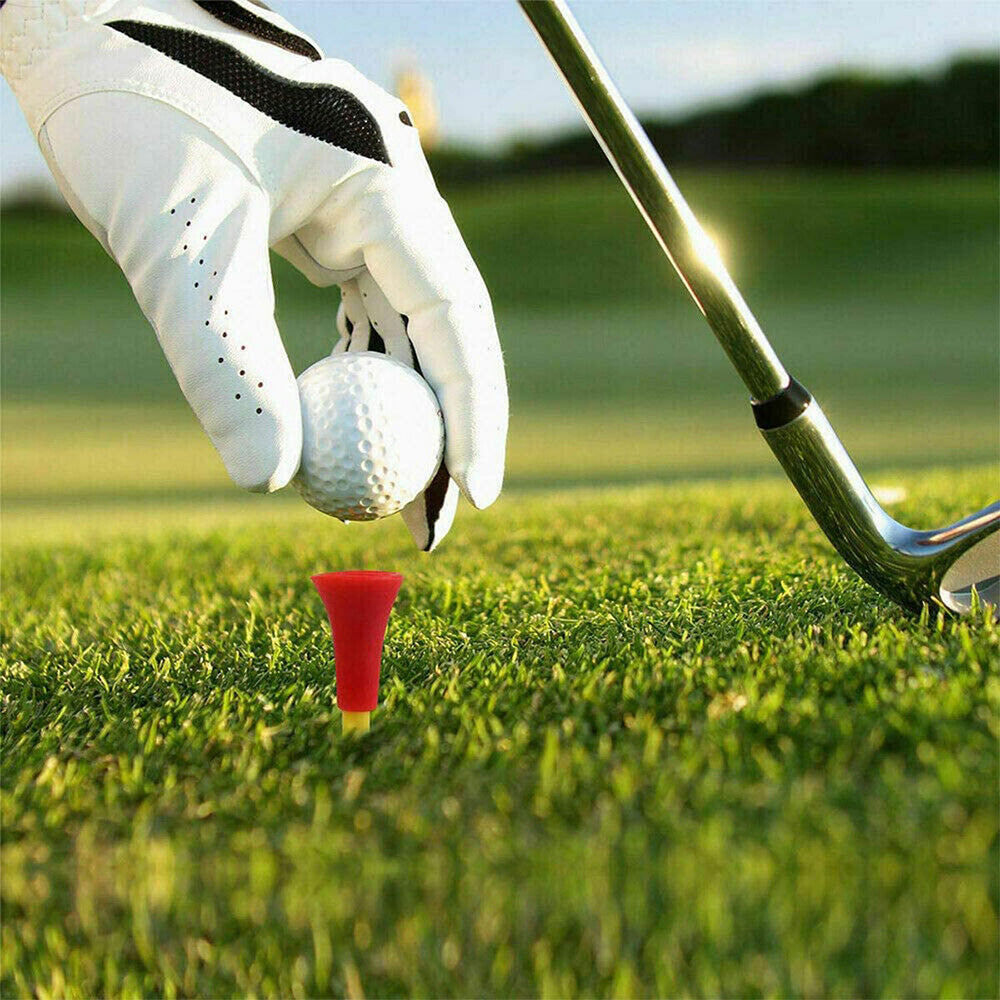 100Pcs 83mm Rubber Golf Tees for Reducing Spin and Improving Accuracy