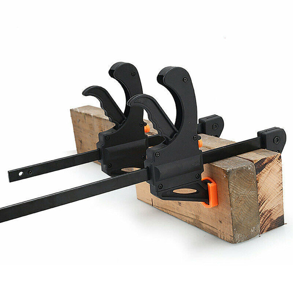 4 Pack Mini Bar Clamps for Woodworking F Type Clamps for Manual Work DIY Handmade Craft