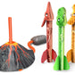 Dinosaur Rocket Launcher Toy Set Outdoor Fun Toys for Boys and Girls Birthday Gift