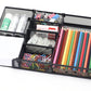 Desk Drawer Organizer Mesh Drawer Organizer Tray with 6 Adjustable Compartments