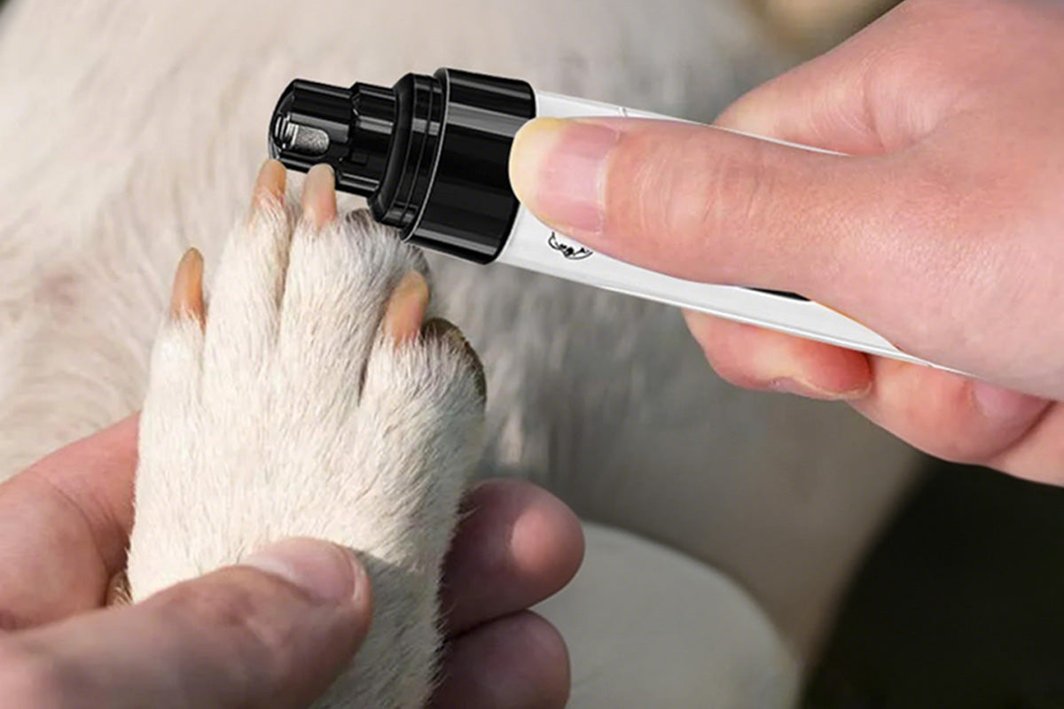 Electric Pet Nail Grinder 2-Speed Toenail Grooming Grinder